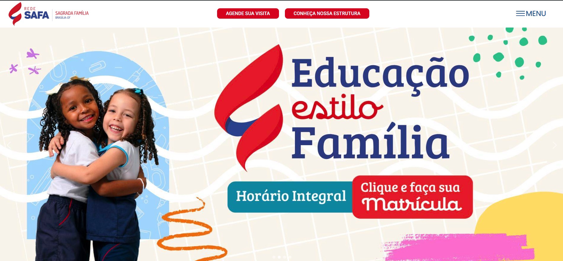 Gerir uma rede de escolas já é complexo. Agora… gerir uma rede católica, presente em diferentes estados, com culturas locais distintas, estruturas variadas, expectativas específicas de pastoral, missão e carisma? Aí estamos falando de um desafio que exige estratégia, profundidade e um domínio técnico raríssimo. E foi exatamente esse tipo de desafio que a Agência Carcará decidiu encarar — e dominar. Durante 16 meses, dedicamos um trabalho profundo, meticuloso e altamente estratégico para reposicionar e unificar a presença digital da Rede Sagrada Família – Rede SAFA, uma das redes católicas mais tradicionais e respeitadas do Brasil. O resultado? Uma transformação completa na forma como a Rede se apresenta, se comunica e conecta com famílias, estudantes e educadores em todo o país.