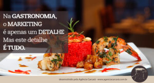 Isso é fato! O marketing gastronômico está ajudando a colocar a gastronomia no centro das atenções em Brasília, um mercado que era pouco atuante na mídia hoje começa a se destacar. Seja você um chef de cozinha, dono de um restaurante, bar ou food truck. Agência Carcará de Publicidade em Brasília