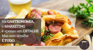 Isso é fato! O marketing gastronômico está ajudando a colocar a gastronomia no centro das atenções em Brasília, um mercado que era pouco atuante na mídia hoje começa a se destacar. Seja você um chef de cozinha, dono de um restaurante, bar ou food truck. Agência Carcará de Publicidade em Brasília