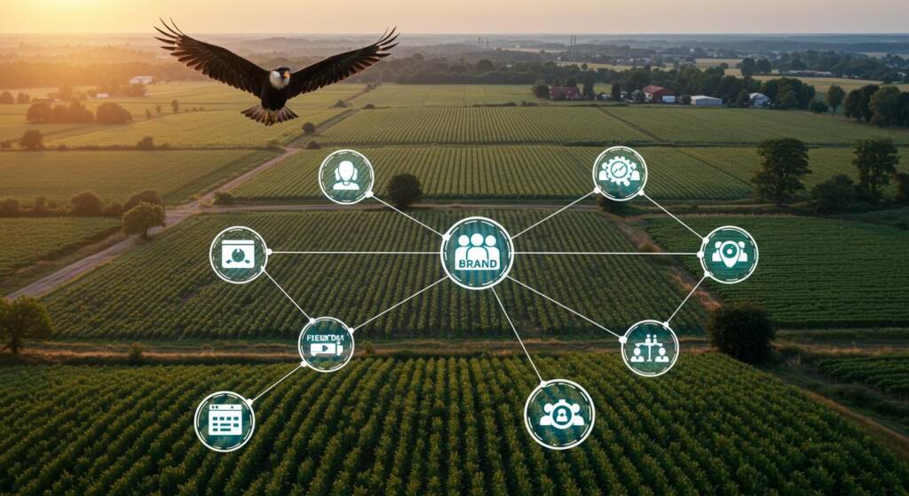 Criação de Logo e Identidade Visual para Fazenda Destaque-se com a Agência Carcará