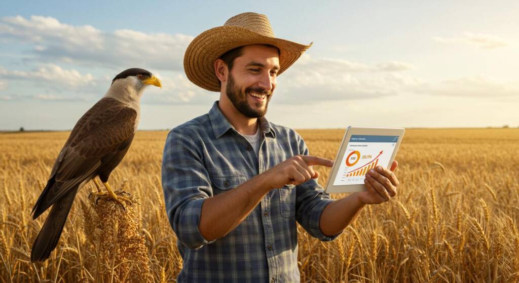 A Agência Carcará entende esse cenário. Nossa expertise em Marketing para o Agronegócio e Comunicação para Agroindústria nos posiciona como a ponte estratégica que conecta a inovação da AGROTECH ao coração do campo. Não comunicamos apenas tecnologia; nós comunicamos a transformação que a AGROTECH oferece, resolvendo o problema da sua empresa de AGROTECH de traduzir a linguagem complexa da tecnologia em benefícios claros e resultados reais para o seu público-alvo.