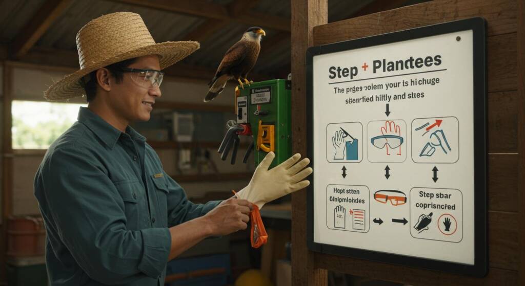 A Agência Carcará entende que a segurança no campo é um tema sério que exige uma comunicação eficaz e visualmente didática. Nossa expertise em Endomarketing e Comunicação para o Agronegócio nos permite ir além dos avisos protocolares e arquitetar soluções visuais que realmente educam, conscientizam e engajam sua equipe com a cultura da segurança. Este guia prático é um convite para você repensar como a segurança é comunicada na sua propriedade e descobrir ferramentas visuais que podem fazer toda a diferença.
