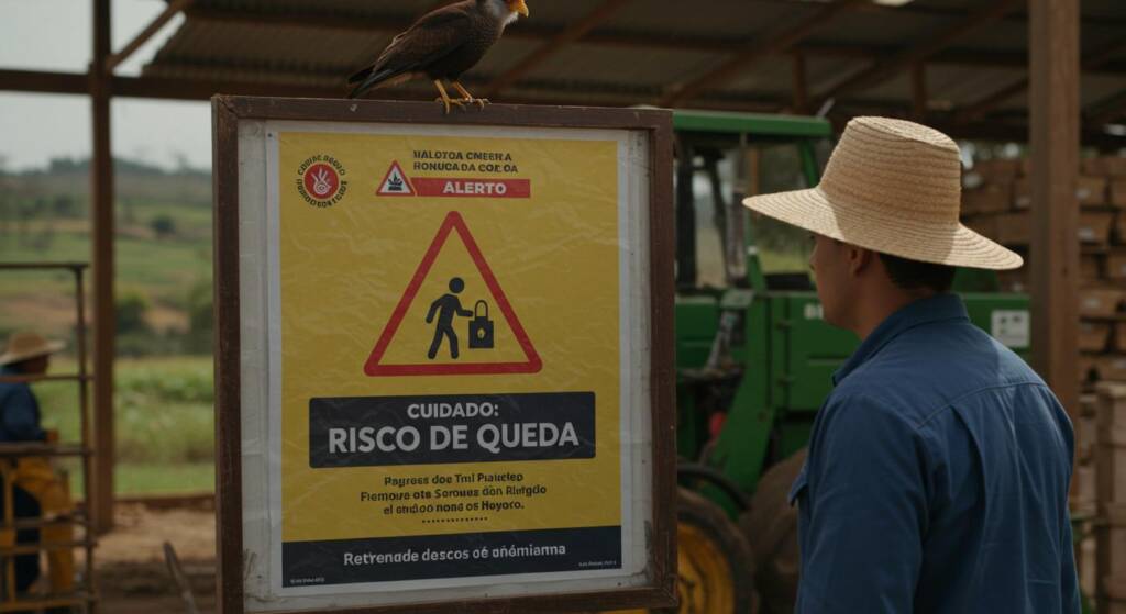 A Agência Carcará entende que a segurança no campo é um tema sério que exige uma comunicação eficaz e visualmente didática. Nossa expertise em Endomarketing e Comunicação para o Agronegócio nos permite ir além dos avisos protocolares e arquitetar soluções visuais que realmente educam, conscientizam e engajam sua equipe com a cultura da segurança. Este guia prático é um convite para você repensar como a segurança é comunicada na sua propriedade e descobrir ferramentas visuais que podem fazer toda a diferença.