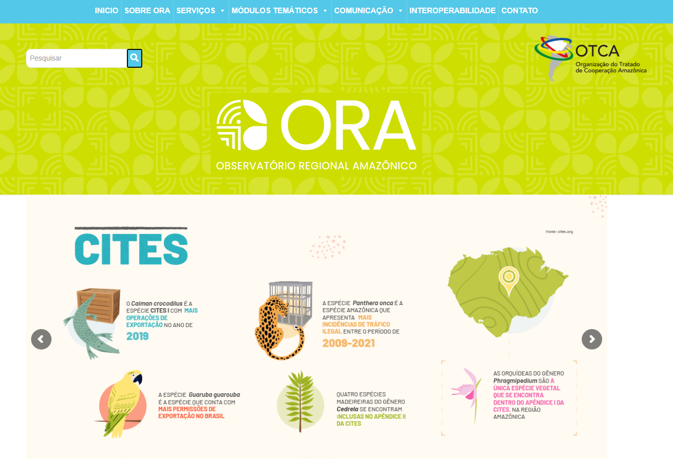 Migração sistema ORA OTCA para ambiente de produção