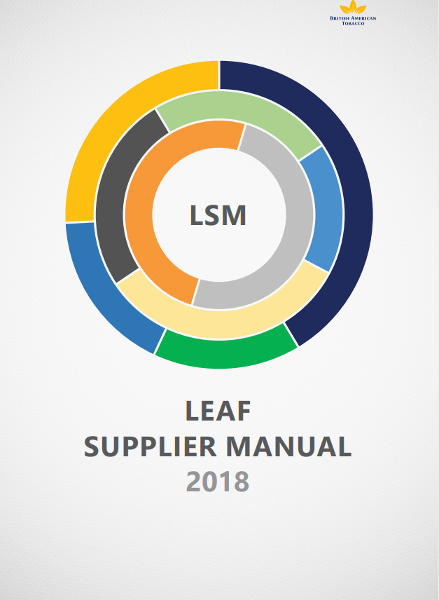 Diagramação do relatório anual 2018 British American Tobacco