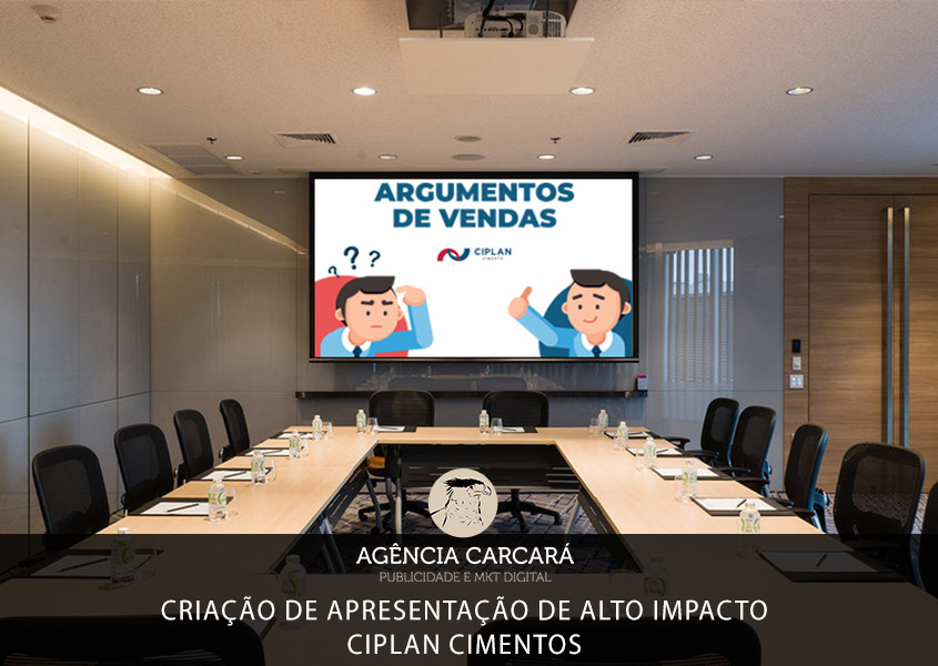 Apresentação de alto impacto Ciplan Cimentos Argumentos de Venda
