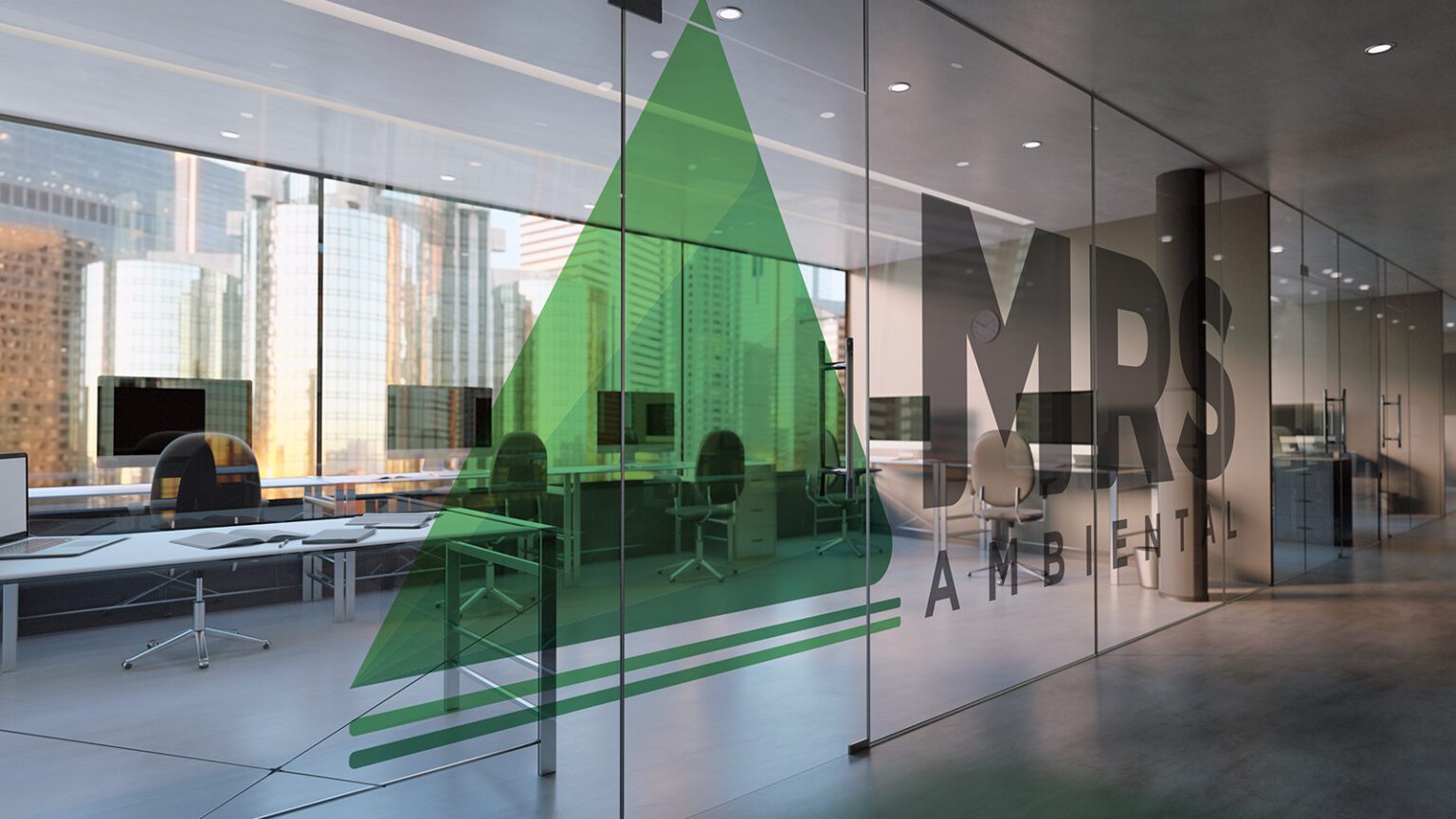 Modernização logotipo MRS Ambiental