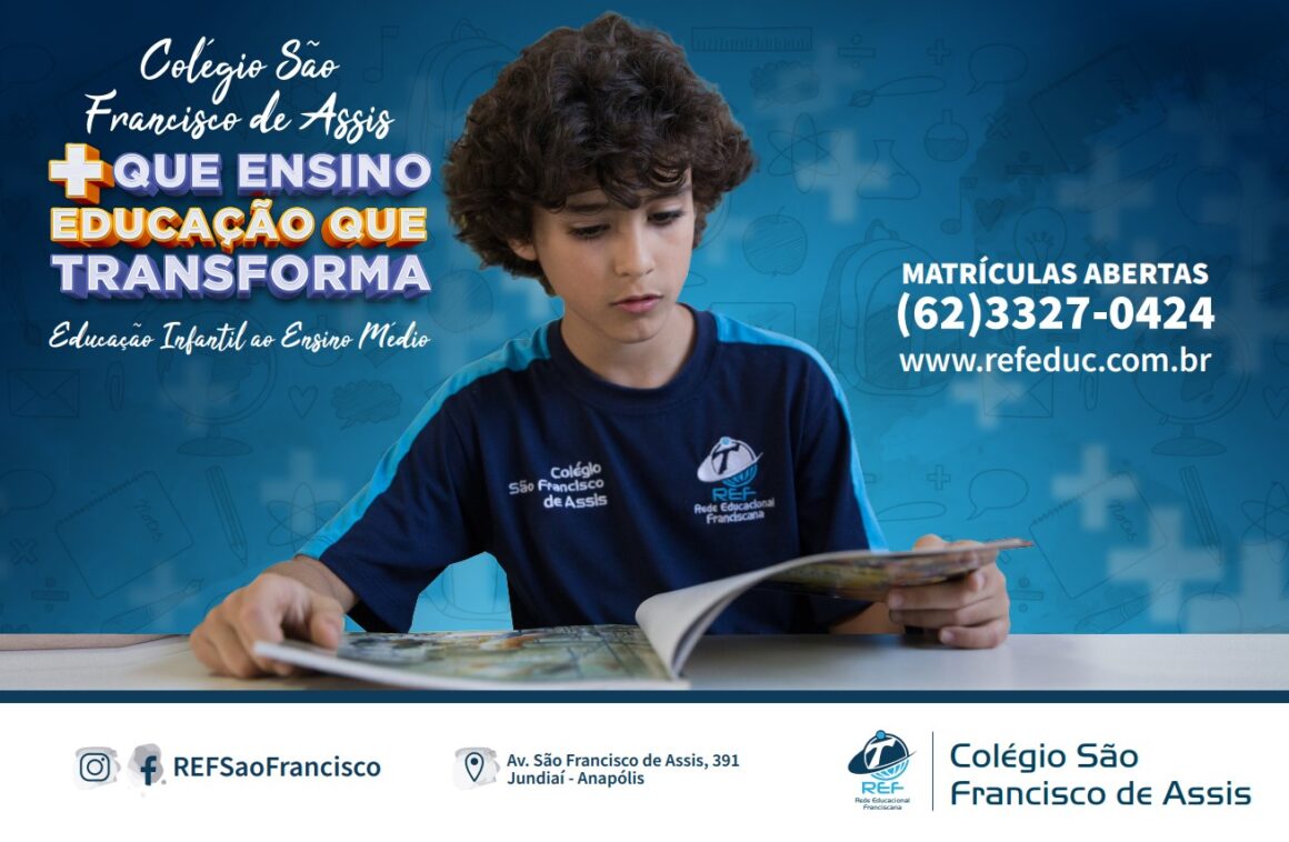 Campanha de matrícula Colégio São Francisco de Assis em Anapólis ...