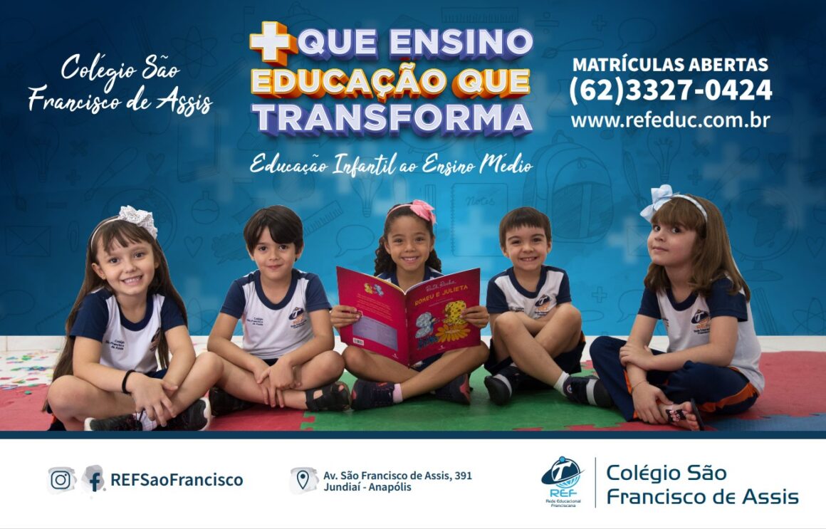 Campanha de matrícula Colégio São Francisco de Assis em Anapólis ...