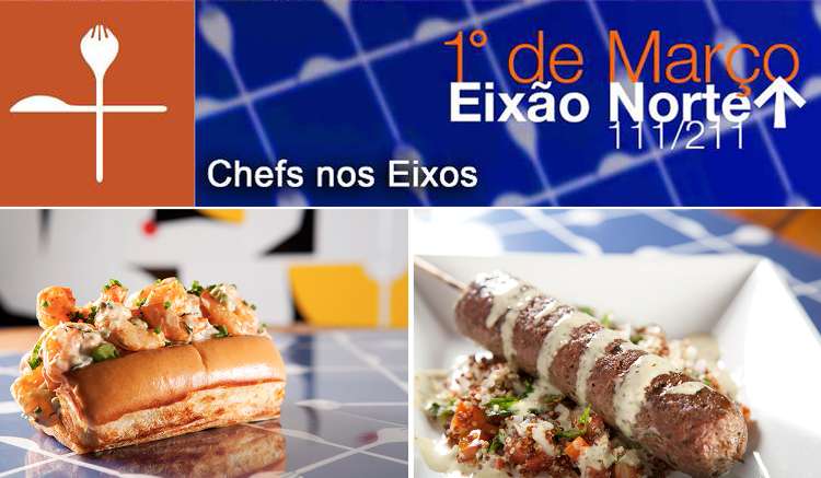 Os Food Trucks invadiram mesmo Brasília, e cada vez mais tem crescido o número de "carrinhos de comida" pela cidade e estarão no primeiro Chefs nos Eixos de 2015.