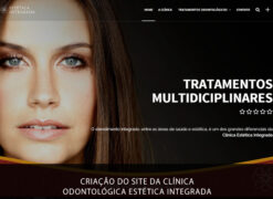 Criação de sites em Brasília da Clínica Odontológica Estética Integrada um desafio e ótimos resultados!