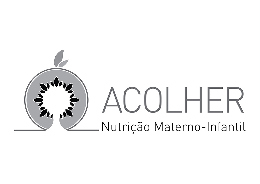Criação logomarca para a Clínica de Nutrição Acolher Materno-Infantil em Brasília.