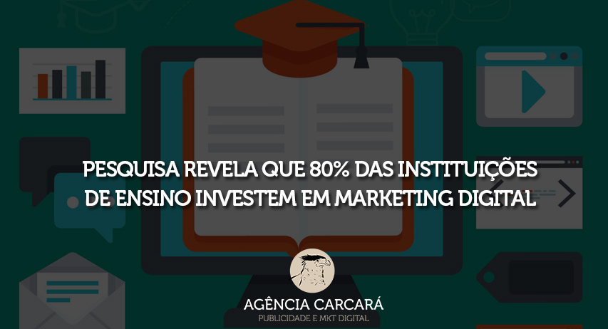 Mais de 80% das Instituições de Ensino no Brasil investem em Publicidade, Comunicação e Marketing digital