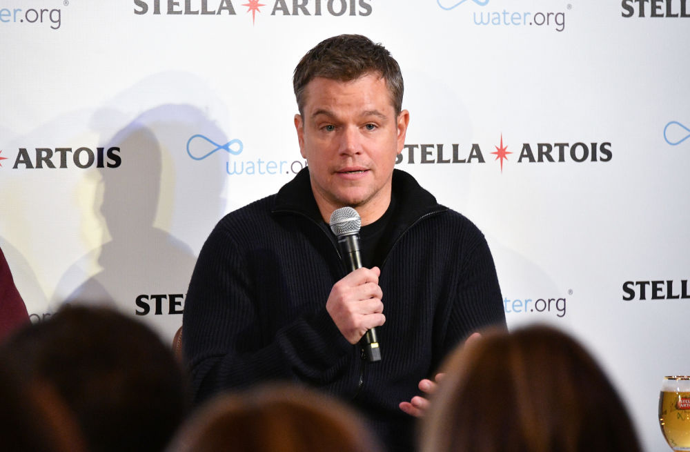 Matt Damon e Stella Artois se unem para combater a crise hídrica no mundo