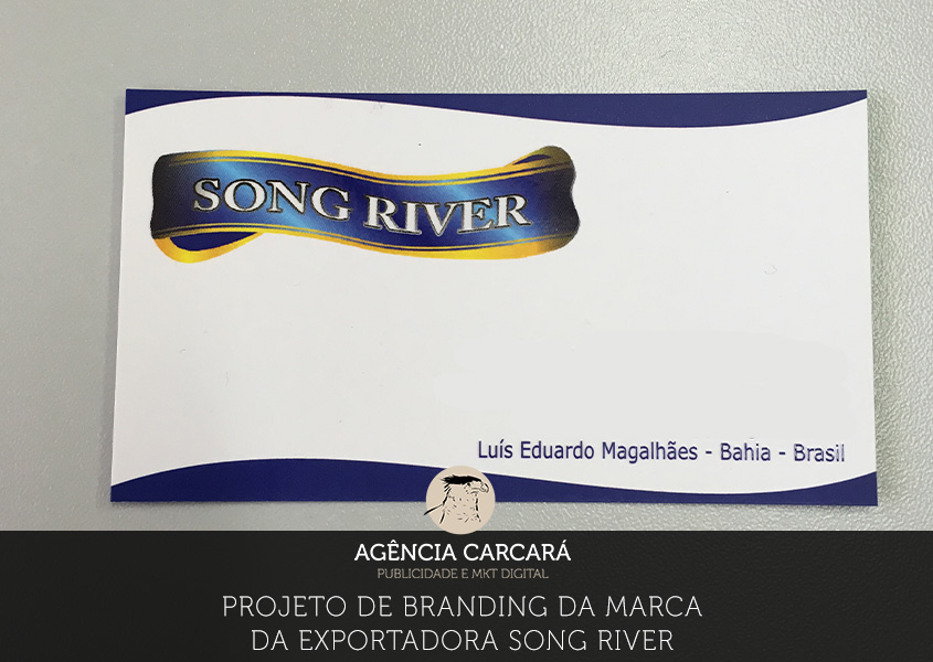 Modernização da marca da exportadora Song River, localizada no Estado da Bahia na cidade Luís Eduardo Magalhães