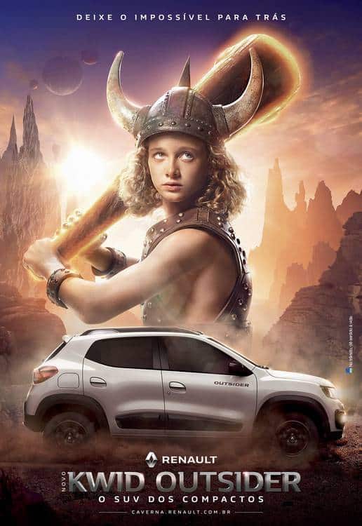 Live action de Caverna do Dragão? Calma que ainda não é o filme! Mas você pode conferir o final de Dungeons Dragons nessa incrível propaganda da Agência DPZ&T para o lançamento do novo Renault Kwid Outsider.