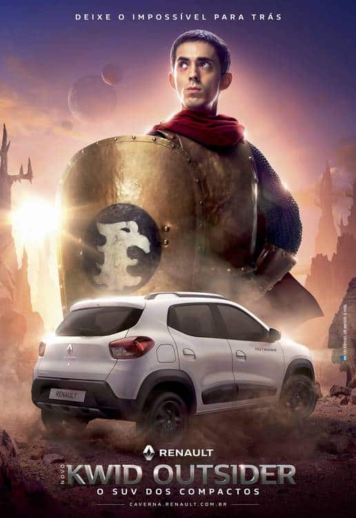 Live action de Caverna do Dragão? Calma que ainda não é o filme! Mas você pode conferir o final de Dungeons Dragons nessa incrível propaganda da Agência DPZ&T para o lançamento do novo Renault Kwid Outsider.