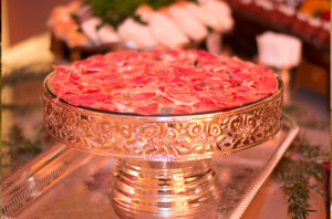 Fotografia publicitaria gastronômica Casamento Centro de Eventos e Buffet Unique Palace
