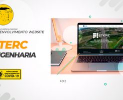 Desenvolvimento website ETERC Egenharia a principal ferramenta para compor o marketing para engenharia e arquitetura