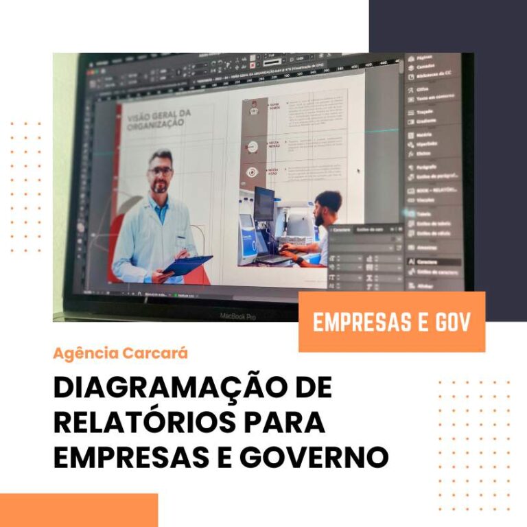 Criação e Diagramação de Relatório Anual para empresas: Sua empresa merece uma identidade visual única, bela e precisa, conheça os diferencias da Carcará
