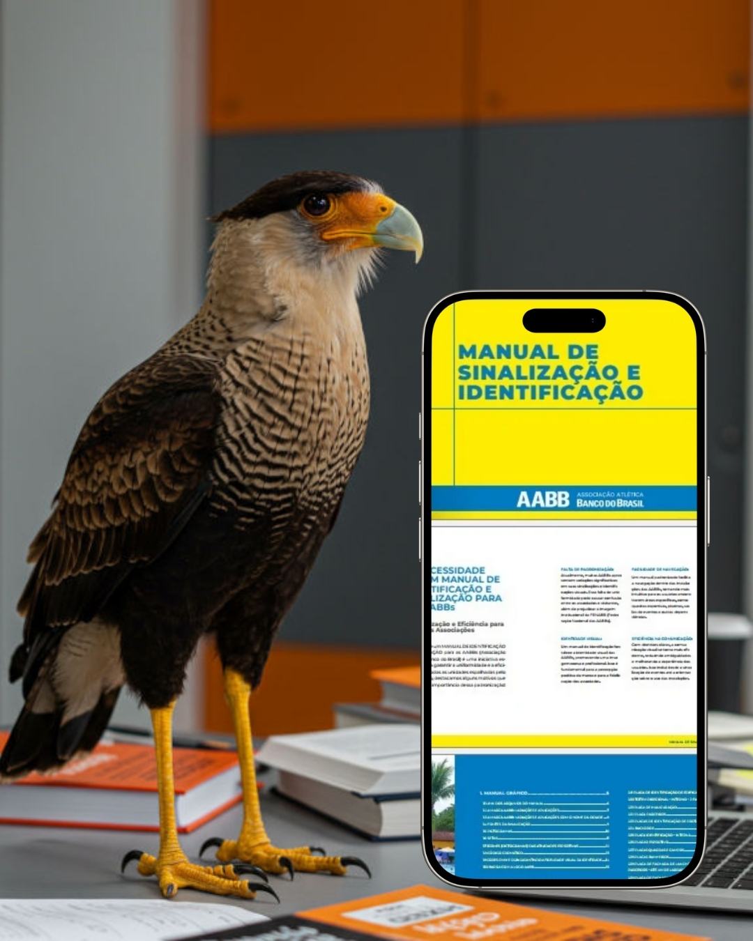 Criação Manual de Sinalização para as AABBs FENABB. O mundo é um oceano de estímulos sensoriais e visuais, e a comunicação é a bússola que nos guia nesse mar de informações. 🧭 Símbolos, cores, formas... tudo ao nosso redor tem um significado, um propósito. E quando essa linguagem é utilizada de forma estratégica, o impacto é INCRÍVEL! 🤯