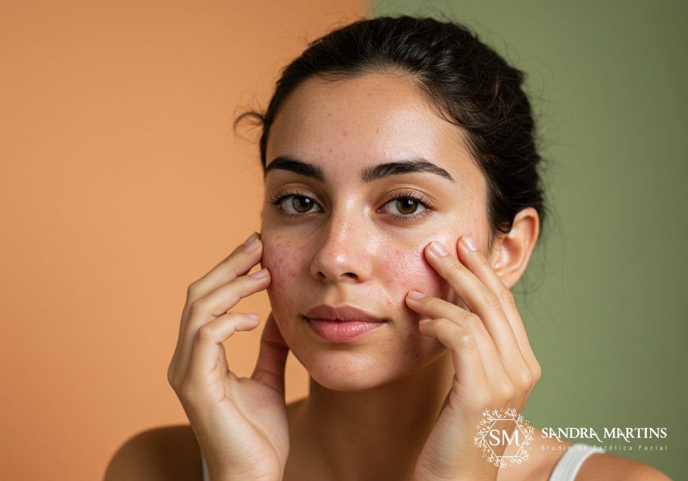 Sandra Martins Studio de Estética Facial: A Beleza Aprimorada pela Inteligência Artificial Na Agência Carcará, abraçamos a inovação para transformar a imagem de nossos clientes, elevando-a a um novo patamar de beleza e sofisticação. Apresentamos o projeto de fotografia publicitária para o Studio Sandra Martins, um espaço dedicado à estética facial em Brasília, onde a inteligência artificial se une à arte da imagem para criar visuais que encantam e conectam. O Desafio: O Studio Sandra Martins buscava fortalecer sua marca, transmitindo seus valores de cuidado, profissionalismo e inovação. Era preciso criar imagens que refletissem a excelência dos seus serviços, o bem-estar proporcionado aos clientes e a beleza natural que se revela através de seus tratamentos. A Solução: Fotografia Publicitária com Inteligência Artificial: A Agência Carcará propôs a criação de um ensaio fotográfico inovador, utilizando ferramentas de Inteligência Artificial (IA) para gerar imagens realistas, impactantes e alinhadas com a identidade visual da marca. As cores predominantes - um elegante degradê entre o pêssego e o verde - foram cuidadosamente incorporadas em cada detalhe, criando uma atmosfera harmoniosa e convidativa.
