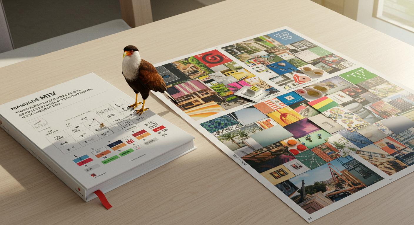 É aqui que entra o Moodboard – não como substituto do MIV, mas como seu parceiro estratégico e criativo. Se o MIV te dá as regras do jogo visual, o Moodboard te dá a inspiração, a atmosfera, o "feeling" que transforma sua marca em uma experiência imersiva para o público. A Agência Carcará entende que, para marcas que querem atrair, conectar e vender para públicos jovens ou em mercados dinâmicos, ter uma identidade visual vai além de um manual; é ter um universo visual em constante expansão. Este post é um convite para você desvendar o poder do Moodboard e como ele pode ser a chave para criar um "flow" de conteúdo autêntico e magnético para a sua marca.