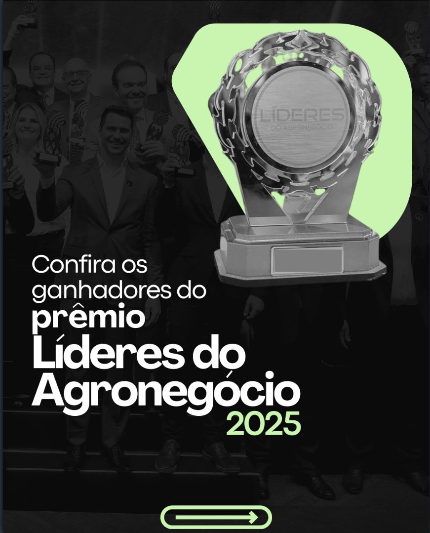 A Agência Carcará tem a imensa satisfação de anunciar que foi laureada com o prestigioso Prêmio Líderes do Agronegócio 2025, na categoria Comunicação e Marketing. Este reconhecimento, promovido pelo Grupo Mídia através do ecossistema Agro World, destaca as 60 organizações que mais impulsionaram o setor nos últimos 12 meses, e a Carcará tem a honra de figurar entre elas.