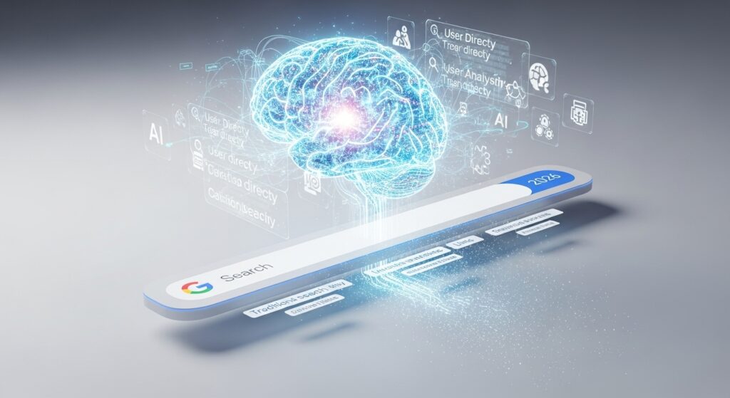 O Apagão das Buscas em 2026: O Fim dos Cliques Está Chegando — e Só Quem Entender SEO, AEO, LLM e GEO Vai Sobreviver! E nem pense esperar para depois do Carnaval Bem-vindo ao futuro — ou melhor, ao presente. Porque 2026 não vai ser o ano da transformação digital. Vai ser o ano da eliminação digital. Se 2025 já chocou empresários com a ascensão das respostas diretas do Google e das IAs, 2026 está trazendo o golpe final: Zero Click Search não é mais tendência. É a regra. E quem não se adaptar imediatamente, desaparece.