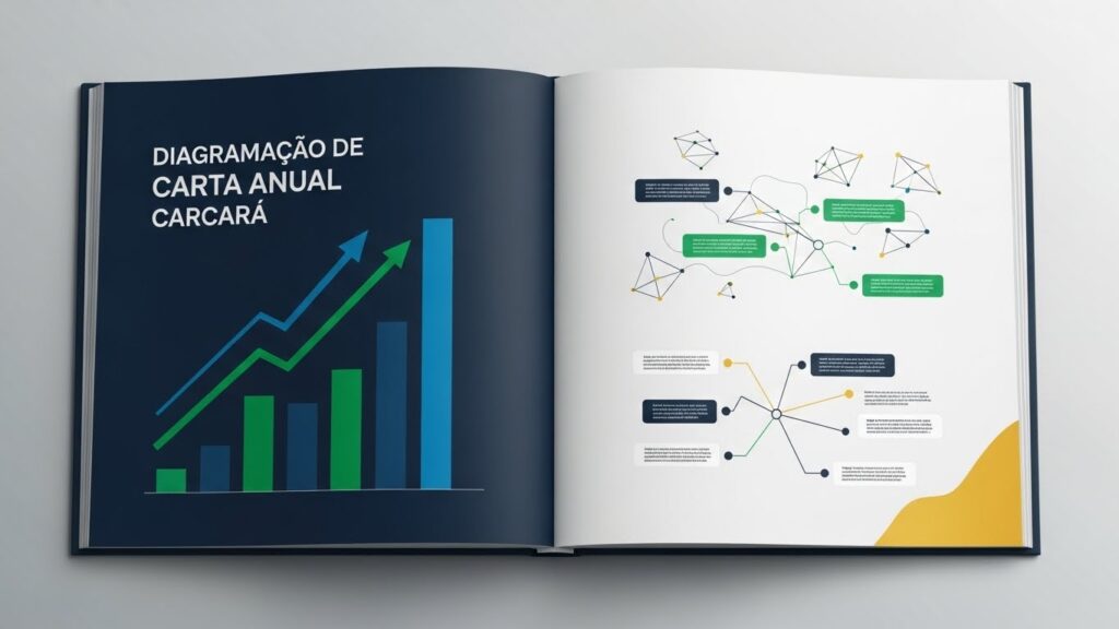 Diagramação de Carta Anual de Políticas Públicas e Governança Corporativa: Guia Completo para Estatais que Buscam Transparência, Conformidade e Alta Performance A Carta Anual de Políticas Públicas e Governança Corporativa é muito mais que um documento obrigatório. Ela é o cartão de visitas institucional da estatal, a prova viva de sua governança, o espelho da sua estratégia e a ponte oficial entre empresa, sociedade e órgãos de controle. E aqui vai o ponto crucial — ela não pode parecer amadora. Precisa ser clara, precisa ser técnica, precisa ser visualmente profissional. E é exatamente aí que entra uma diagramação estratégica e especializada, capaz de transformar uma obrigação legal em um ativo institucional de alto impacto. Se você está buscando entender como estruturar, diagramar e apresentar a Carta Anual da sua estatal com excelência — este conteúdo é o manual definitivo.