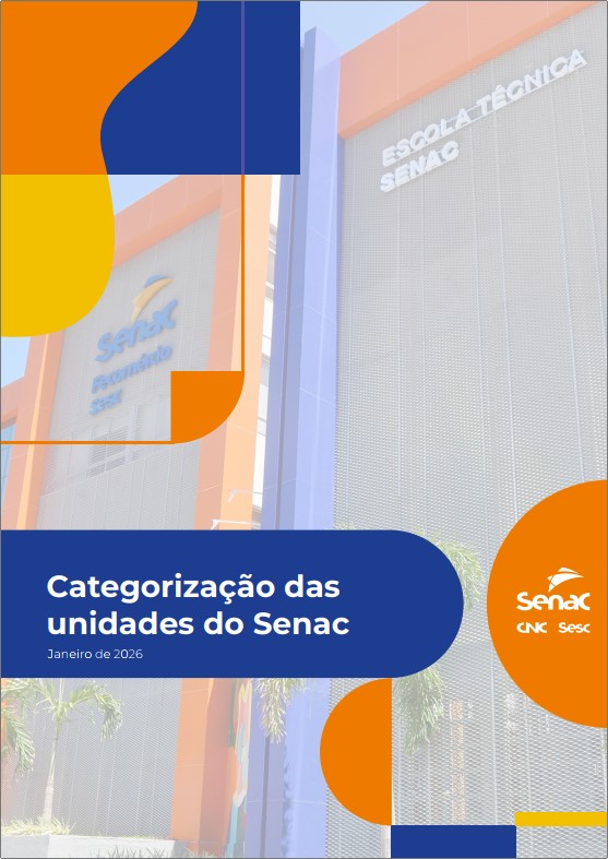 A Agência Carcará foi desafiada a diagramar o documento "Categorização das Unidades do Senac". Mais do que um layout bonito, precisávamos entregar clareza sistêmica.