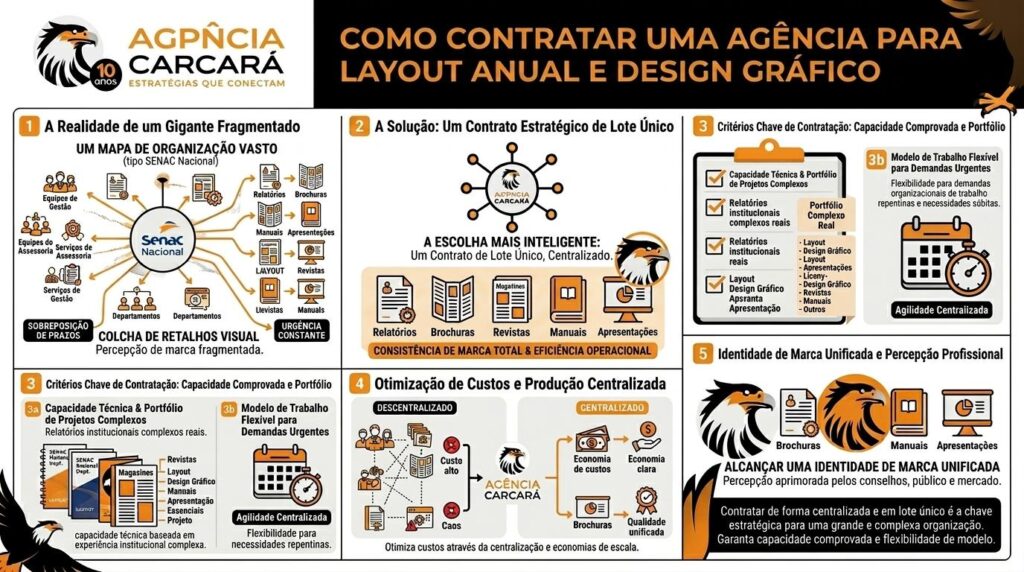 Como contratar uma agência para diagramação e projeto gráfico anual