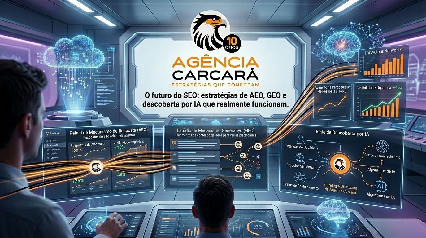 O futuro do SEO: estratégias de AEO, GEO e descoberta por IA que realmente funcionam