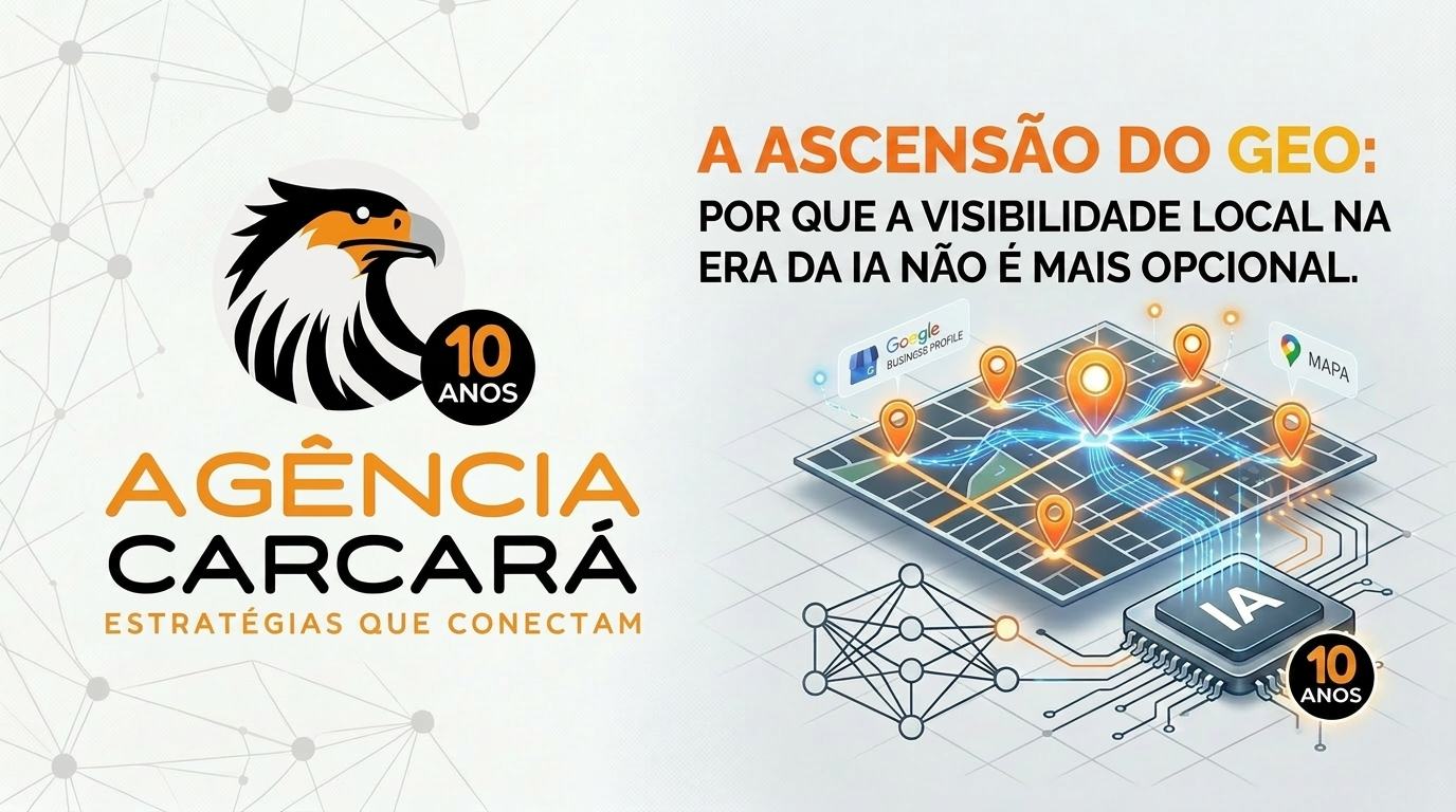 Transformação não começa quando todo mundo concorda. Ela começa quando alguém sustenta uma visão antes dela virar consenso. Observe bem ao seu redor. É assim na cultura, que se renova a partir de vozes que, inicialmente, pareciam destoantes. É assim na experiência do cliente, onde marcas disruptivas começaram a tratar o atendimento como centro da estratégia antes da concorrência entender o valor disso. É assim na qualidade do atendimento, no design, na arquitetura de produtos. E, mais do que nunca, é assim com qualquer gestor ou empreendedor que decide elevar o padrão dentro de uma organização — ou na própria vida. No longo prazo, o resultado costuma validar aquilo que, no início, parecia exagero. E é exatamente sobre esse "exagero" que hoje é realidade que precisamos falar: o GEO (Generative Engine Optimization). Hoje, o GEO está na boca de todos. Você ouve sobre isso em eventos, lê em newsletters especializadas e vê consultores vendendo fórmulas mágicas. Mas, aqui na Carcará, o cenário é diferente. Nós não estamos apenas acompanhando a tendência; nós a vivemos, a praticamos e a debatemos desde o início de 2024. Enquanto muitos ainda tentavam entender o que o Google faria com a IA, nós já estávamos reconstruindo nossas estruturas de desenvolvimento para garantir que nossos clientes não fossem apenas "encontrados", mas "citados" pelos novos mecanismos de resposta. Por Alexandre Augusto, Sócio-Fundador da Agência Carcará