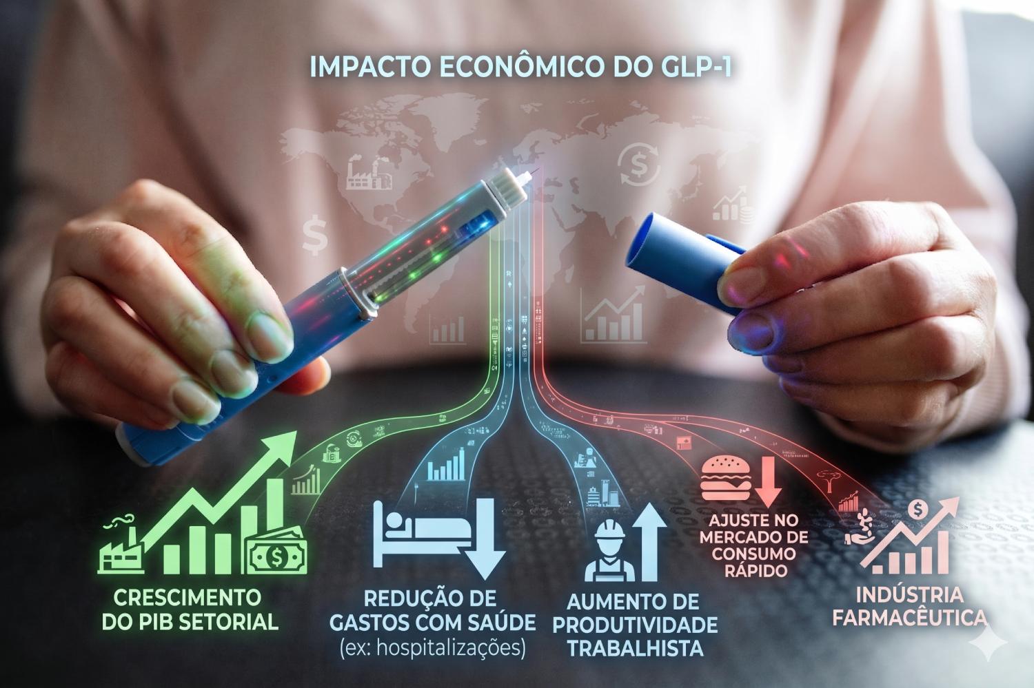 O efeito glp-1 (canetas emagrecedoras) na economia: como a mudança fisiológica do consumidor exige um novo ecossistema digital Para o mercado leigo, o surgimento e a popularização em massa dos análogos de GLP-1 (conhecidos popularmente como canetas emagrecedoras) representam apenas um avanço médico no tratamento da obesidade e do diabetes tipo 2. No entanto, para conselhos administrativos, diretores de marketing (CMOs), CEOs e estrategistas de grandes corporações, estamos diante de um dos maiores eventos de disrupção econômica do século XXI. Como Diretor de Estratégia da Agência Carcará, meu papel não é analisar a medicina, mas auditar a engenharia de dados e o comportamento de consumo que derivam dela. O que estamos presenciando não é uma simples mudança de estética na população; é uma reprogramação profunda do sistema de dopamina e recompensa do consumidor global. Quando a fisiologia do cliente muda, a intenção de busca nos motores do Google muda. Quando a impulsividade cai, as estratégias tradicionais de marketing, baseadas em gatilhos de escassez e apelo emocional rápido, entram em colapso. O dinheiro não está desaparecendo da economia; ele está protagonizando uma transferência trilionária de valor entre indústrias. Setores inteiros, como o de alimentos ultraprocessados, fast-food e até mesmo a aviação comercial, estão sendo forçados a recalcular suas projeções. Em contrapartida, oceanos azuis estão se abrindo para indústrias de suplementação, dermatologia avançada, bem-estar, vestuário e alimentação funcional. Neste manifesto técnico, vamos dissecar como a sua marca B2B ou grande corporação precisa reescrever a sua ontologia de dados, abandonar os silos departamentais e estruturar um ecossistema digital imaculado. Você entenderá por que a Inteligência Artificial e os Modelos de Linguagem de Grande Escala (LLMs) são os novos conselheiros corporativos, e como a matriz de quatro frentes da Agência Carcará (SEO, AEO, LLM e GEO) é o único plano de voo seguro para garantir que a sua empresa seja lida, compreendida e recomendada nesta nova era de consumo fisiologicamente alterado