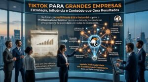 TikTok para Grandes Empresas: Estratégia, Influência e Conteúdo que Gera Resultado Por Alexandre Augusto, Sócio-Fundador da Agência Carcará Em 2026, a estratégia digital de uma empresa de grande porte não se mede apenas pelo tráfego que ela atrai para o site, mas pela autoridade que ela exerce nos ecossistemas de descoberta. Durante anos, o marketing B2B e industrial viveu sob a égide do "profissionalismo estático". Acreditava-se que, quanto mais séria, técnica e distante a comunicação, maior seria a credibilidade da marca. No entanto, a mudança de paradigma é implacável. O comportamento digital das novas gerações de decisores — gestores que cresceram acompanhando o fluxo da informação em redes sociais — redefiniu o que significa "autoridade". O TikTok deixou de ser um app de entretenimento passageiro para se tornar o motor de busca número um de uma parcela crescente do mercado, onde a validação acontece pelo vídeo e a confiança é medida pelo engajamento real. Este guia não é sobre "como viralizar". É sobre como grandes marcas estão utilizando o TikTok para construir estratégia, influência e performance.