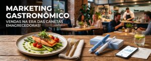 Como vender mais comida na era das canetas emagrecedoras: 10 estratégias para o novo desafio do marketing gastronômico Seja bem-vindo a mais uma imersão profunda em inteligência de mercado e arquitetura de negócios. Aqui quem fala é Alexandre Augusto, Diretor de Estratégia da Agência Carcará. Hoje, o nosso plano de voo nos leva a dissecar a maior disrupção comportamental e econômica que o setor de Alimentos e Bebidas (Food Service e FMCG) já enfrentou nas últimas décadas. Estamos falando do impacto estrutural gerado pela popularização em massa dos análogos de GLP-1, as famosas canetas emagrecedoras. Historicamente, a indústria da alimentação baseou a sua lucratividade em duas alavancas primárias: o volume (vender mais quantidade) e a indulgência (vender o excesso de açúcar, gordura e o "pecado" gastronômico). No entanto, a inovação farmacêutica alterou a biologia do consumidor. Nós não estamos mais lidando com um cliente que está de dieta por força de vontade; estamos lidando com um cérebro cuja química foi recalibrada para rejeitar o excesso. É exatamente nesta intersecção entre a biologia humana e a economia de consumo que nasce o novo desafio do Marketing Gastronômico. O conselho amador de "diminuir a porção e colocar uma salada no cardápio" é raso e ineficiente. Para que grandes redes de franquias, indústrias de alimentos e polos gastronômicos mantenham a sua lucratividade, é necessária uma engenharia reversa do consumo. Precisamos unir a fisiologia clínica (o que o medicamento faz no corpo) à comunicação social (como o cérebro percebe a oferta) e à engenharia de dados (como o Google e as Inteligências Artificiais recomendam essa oferta). Neste manifesto de alta governança, vamos auditar a ciência por trás da perda de apetite e estruturar 10 estratégias baseadas na nossa matriz de inteligência (SEO, AEO, LLM e GEO) para garantir que a sua marca não apenas sobreviva, mas lidere este novo ecossistema de consumo.