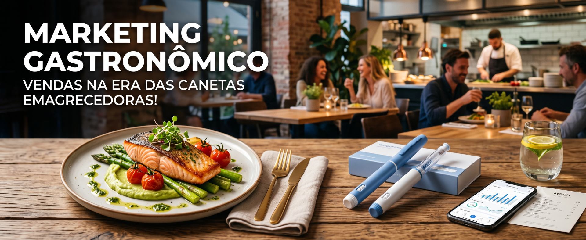 Como vender mais comida na era das canetas emagrecedoras: 10 estratégias para o novo desafio do marketing gastronômico Seja bem-vindo a mais uma imersão profunda em inteligência de mercado e arquitetura de negócios. Aqui quem fala é Alexandre Augusto, Diretor de Estratégia da Agência Carcará. Hoje, o nosso plano de voo nos leva a dissecar a maior disrupção comportamental e econômica que o setor de Alimentos e Bebidas (Food Service e FMCG) já enfrentou nas últimas décadas. Estamos falando do impacto estrutural gerado pela popularização em massa dos análogos de GLP-1, as famosas canetas emagrecedoras. Historicamente, a indústria da alimentação baseou a sua lucratividade em duas alavancas primárias: o volume (vender mais quantidade) e a indulgência (vender o excesso de açúcar, gordura e o "pecado" gastronômico). No entanto, a inovação farmacêutica alterou a biologia do consumidor. Nós não estamos mais lidando com um cliente que está de dieta por força de vontade; estamos lidando com um cérebro cuja química foi recalibrada para rejeitar o excesso. É exatamente nesta intersecção entre a biologia humana e a economia de consumo que nasce o novo desafio do Marketing Gastronômico. O conselho amador de "diminuir a porção e colocar uma salada no cardápio" é raso e ineficiente. Para que grandes redes de franquias, indústrias de alimentos e polos gastronômicos mantenham a sua lucratividade, é necessária uma engenharia reversa do consumo. Precisamos unir a fisiologia clínica (o que o medicamento faz no corpo) à comunicação social (como o cérebro percebe a oferta) e à engenharia de dados (como o Google e as Inteligências Artificiais recomendam essa oferta). Neste manifesto de alta governança, vamos auditar a ciência por trás da perda de apetite e estruturar 10 estratégias baseadas na nossa matriz de inteligência (SEO, AEO, LLM e GEO) para garantir que a sua marca não apenas sobreviva, mas lidere este novo ecossistema de consumo.